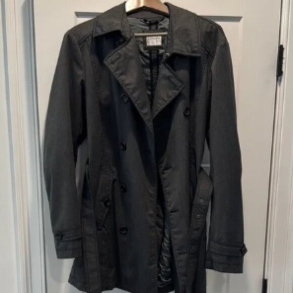 Men’s Armani Collezioni Grey Raincoat - Picture 1 of 8